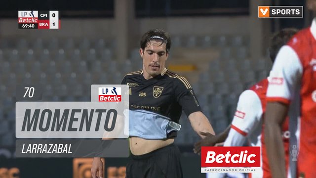 Casa Pia, Jogada, Larrazabal aos 70'