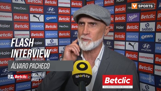 I Liga (#26) | Casa Pia 0-1 Braga: Flash Interview Álvaro Pacheco