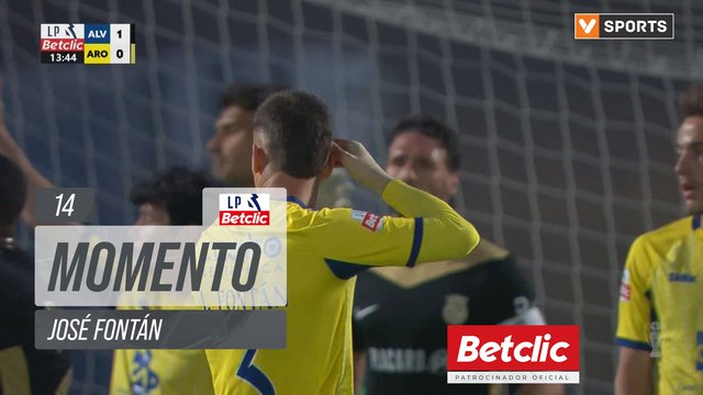Arouca, Jogada, José Fontán aos 14'
