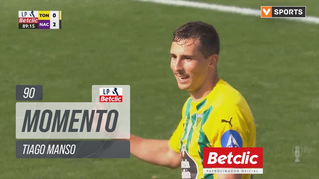 Tondela, Jogada, Tiago Manso aos 90'