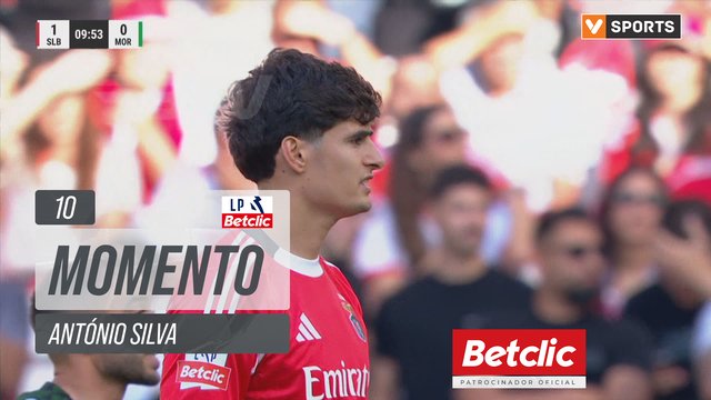 Benfica, Jogada, António Silva aos 10'