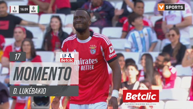 Benfica, Jogada, D. Lukébakio aos 17'