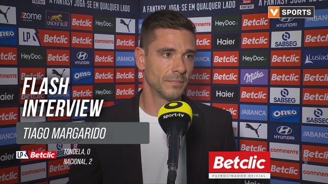 I Liga (#31) | Tondela 0-2 Nacional: Flash Interview Tiago Margarido
