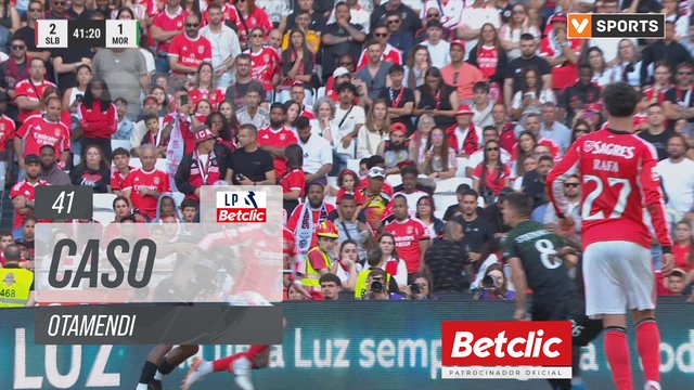 Benfica, Caso, Otamendi aos 41'