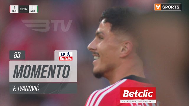 Benfica, Jogada, F. Ivanović aos 83'