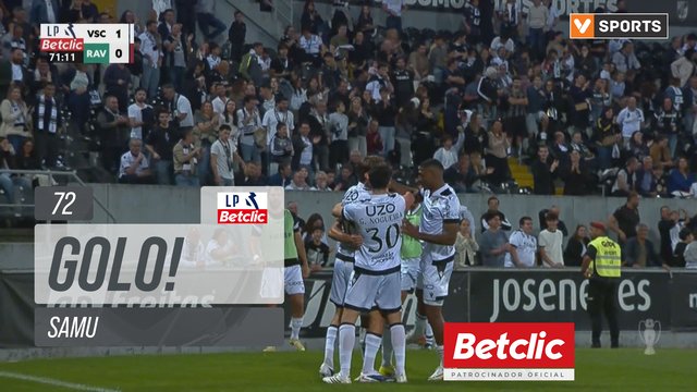 GOLO! Vitória SC, Samu aos 72', Vitória SC 1-0 Rio Ave