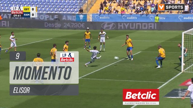 Famalicão, Jogada, Elisor aos 9'
