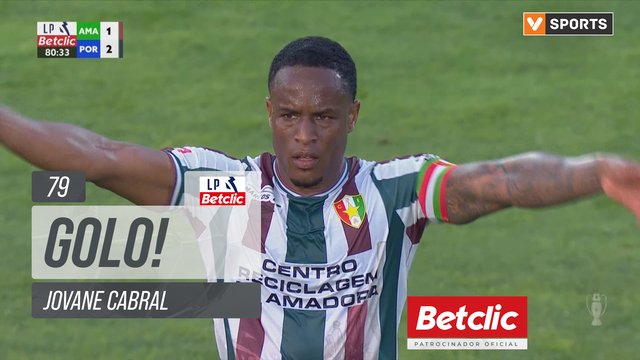 GOLO! Estrela Amadora, Jovane Cabral aos 79', Estrela Amadora 1-2 FC Porto