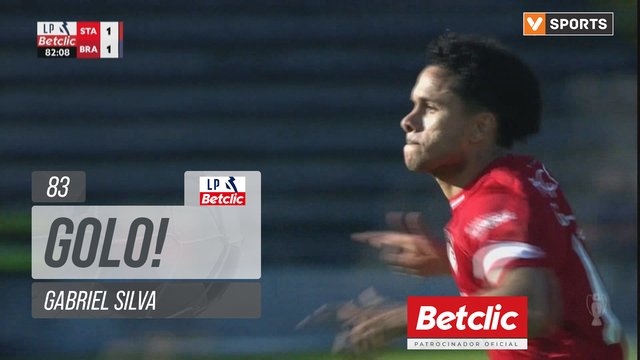 GOLO! Santa Clara, Gabriel Silva aos 83', Santa Clara 2-1 Braga