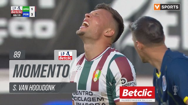Estrela Amadora, Jogada, S. van Hooijdonk aos 89'