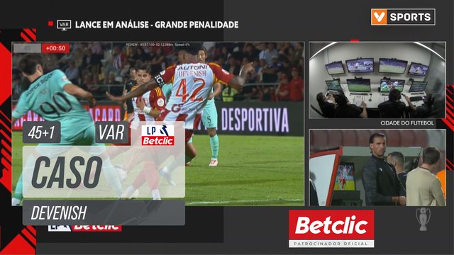 AFS, Caso, Devenish aos 45'+1'
