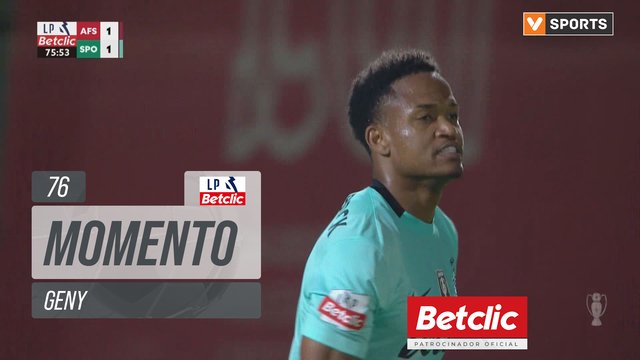 Sporting, Jogada, Geny aos 76'