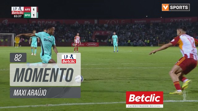 Sporting, Jogada, Maxi Araújo aos 82'