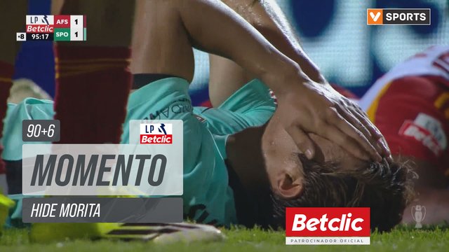 Sporting, Jogada, Hide Morita aos 90'+6'