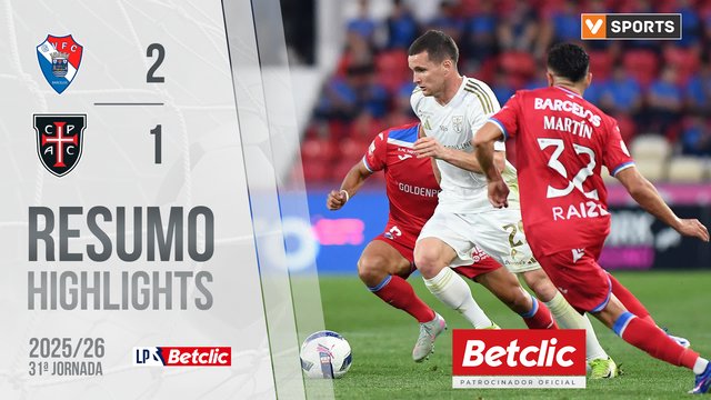 Liga Portugal Betclic (31ªJ): Resumo Gil Vicente 2-1 Casa Pia