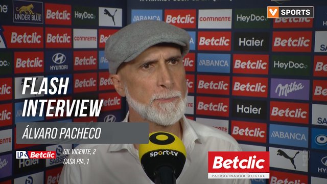 I Liga (#31) | Gil Vicente 2-1 Casa Pia: Flash Interview Álvaro Pacheco