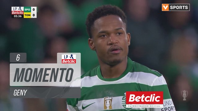Sporting, Jogada, Geny aos 6'