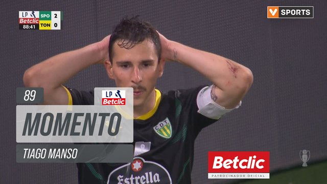 Tondela, Jogada, Tiago Manso aos 89'
