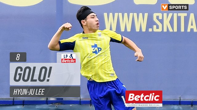 GOLO! Arouca, Hyun-Ju Lee aos 8', Arouca 1-0 Santa Clara
