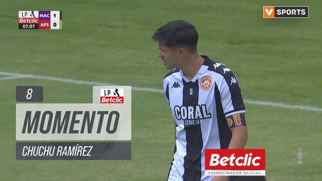 Nacional, Jogada, Chuchu Ramírez aos 8'
