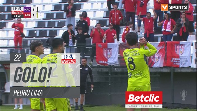 GOLO! AFS, Pedro Lima aos 22', Nacional 1-1 AFS