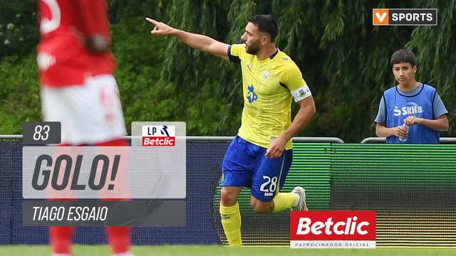 GOLO! Arouca, Tiago Esgaio aos 83', Arouca 2-1 Santa Clara