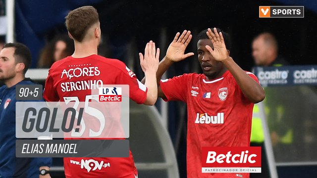 GOLO! Santa Clara, Elias Manoel aos 90'+5', Arouca 2-2 Santa Clara