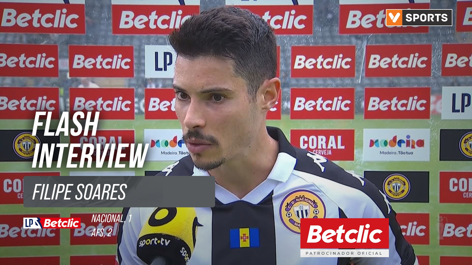 I Liga (#32) | Nacional 1-2  AFS: Flash Interview ...