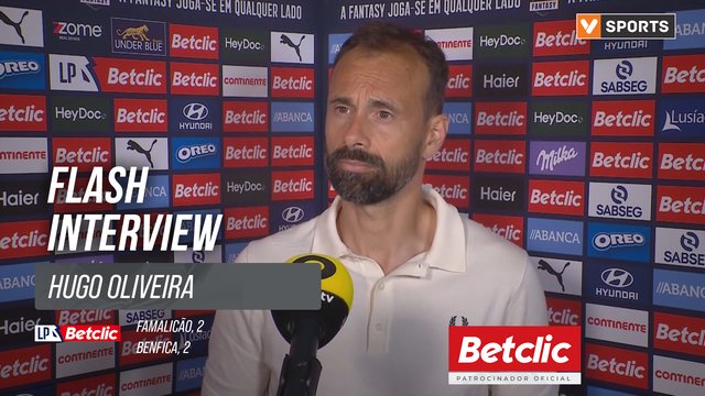 I Liga (#32) | Famalicão  2-2 Benfica: Flash Interview Hugo Oliveira