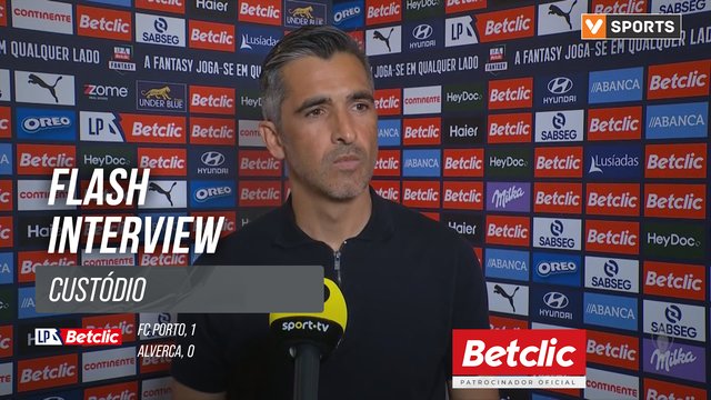 I Liga (#32) | FC Porto 1-0 Alverca: Flash Interview Custódio