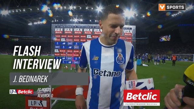 I Liga (#32) | FC Porto 1-0 Alverca: Flash Interview J. Bednarek