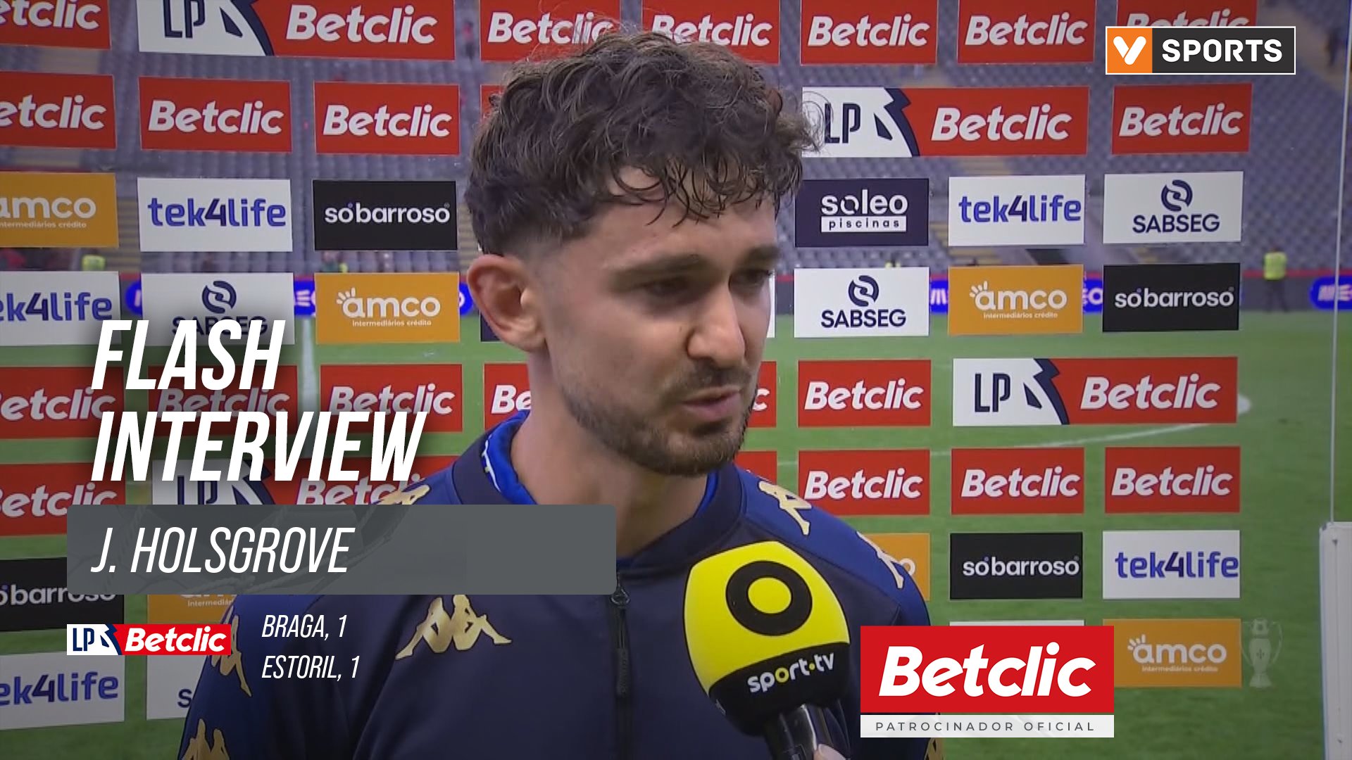 I Liga (#32) | Braga 1-1 Estoril: Flash Interview ...