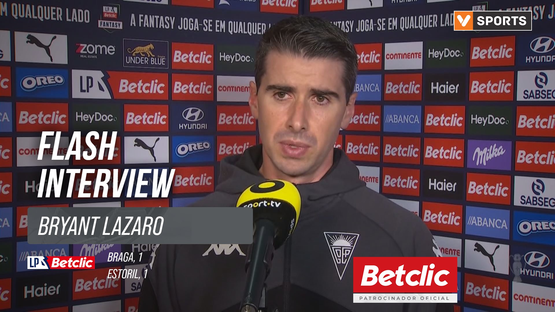 I Liga (#32) | Braga 1-1 Estoril: Flash Interview ...