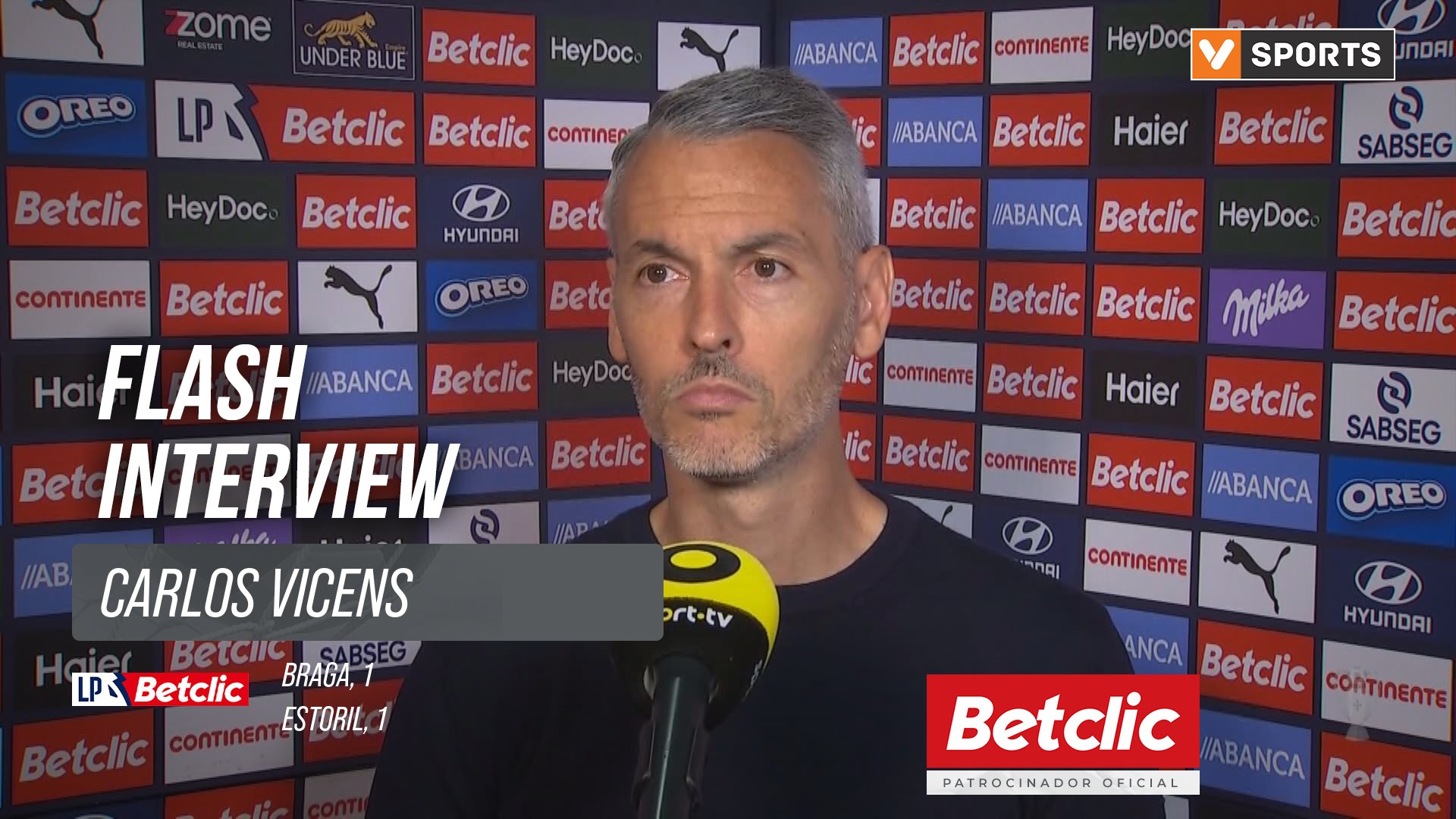I Liga (#32) | Braga 1-1 Estoril: Flash Interview ...