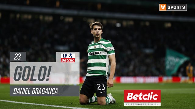 GOLO! Sporting, Daniel Bragança aos 23', Sporting 2-0 Vitória SC