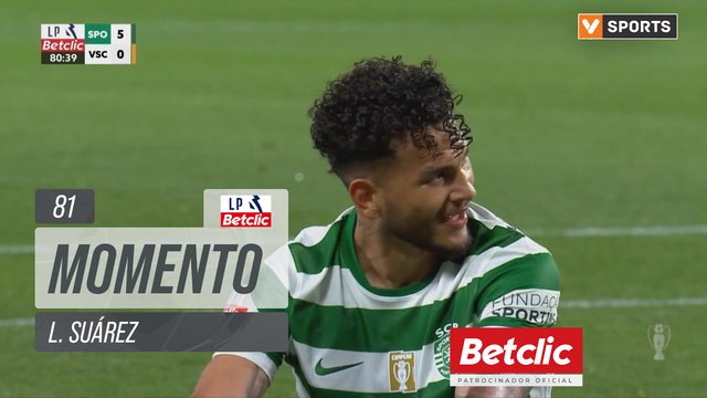Sporting, Jogada, L. Suárez aos 81'