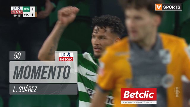 Sporting, Jogada, L. Suárez aos 90'