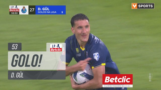 GOLO! FC Porto, D. Gül aos 53', AFS 1-1 FC Porto