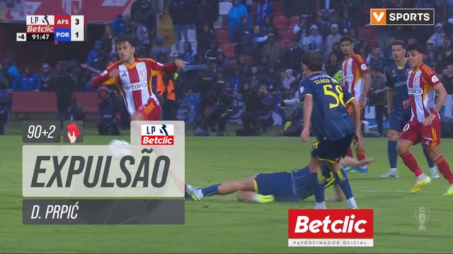 FC Porto, Expulsão, D. Prpić aos 90'+2'