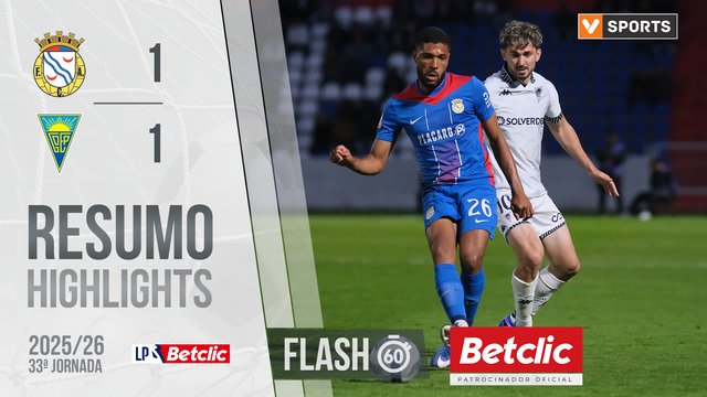 Liga Portugal Betclic (33ªJ): Resumo Flash Alverca 1-1 Estoril