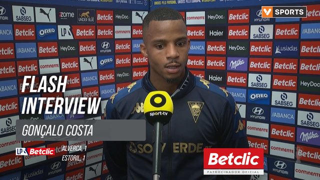I Liga (#33) | Alverca 1-1 Estoril: Flash Interview Gonçalo Costa