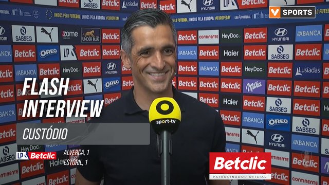 I Liga (#33) | Alverca 1-1 Estoril: Flash Interview Custódio