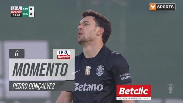 Sporting, Jogada, Pedro Gonçalves aos 6'
