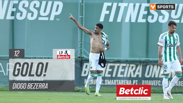 GOLO! Rio Ave, Diogo Bezerra aos 12', Rio Ave 1-0 Sporting