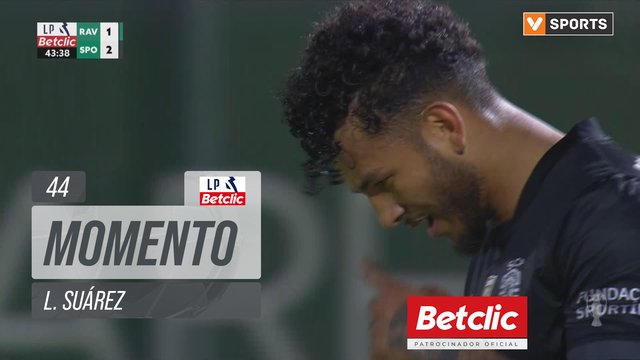 Sporting, Jogada, L. Suárez aos 44'