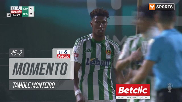 Rio Ave, Jogada, Tamble Monteiro aos 45'+2'