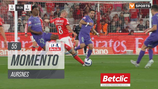 Benfica, Jogada, Aursnes aos 55'