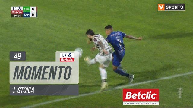 Estrela Amadora, Jogada, I. Stoica aos 49'