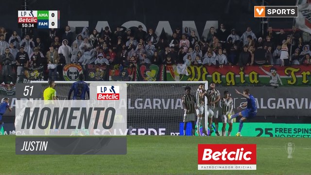 Famalicão, Jogada, Justin aos 51'