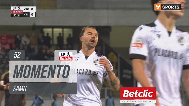 Vitória SC, Jogada, Samu aos 52'